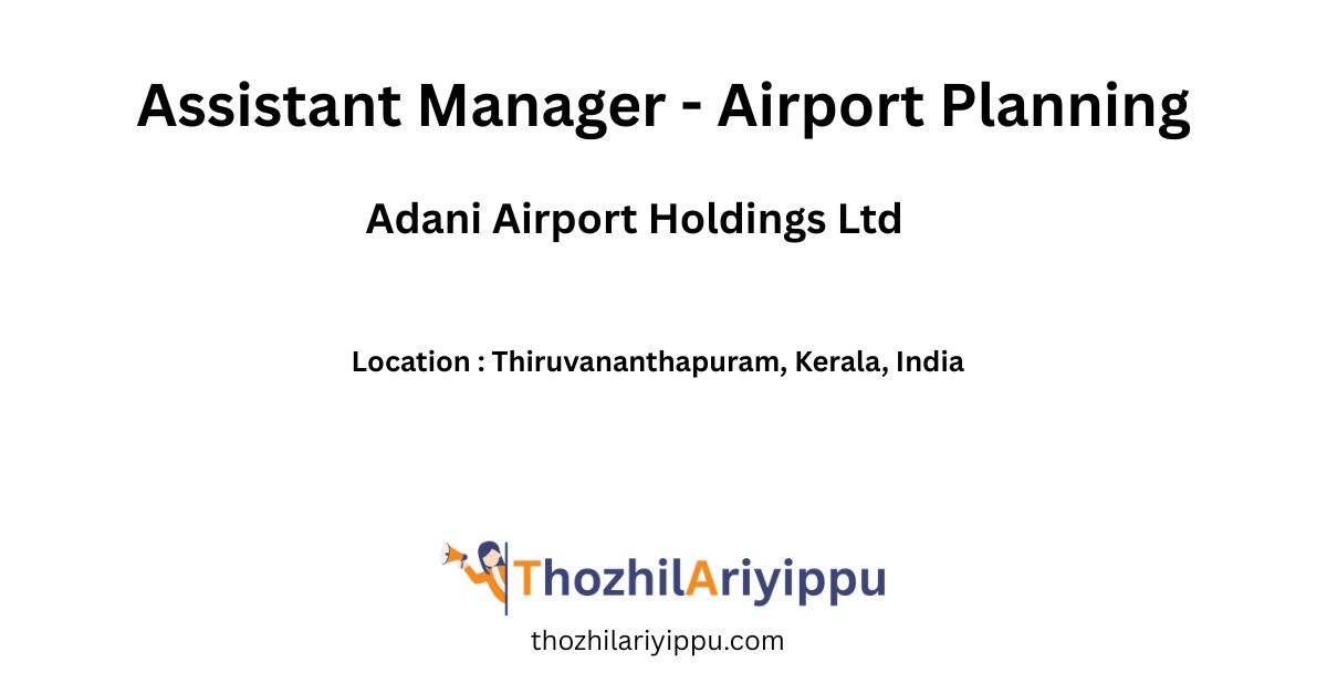 aiport job adani