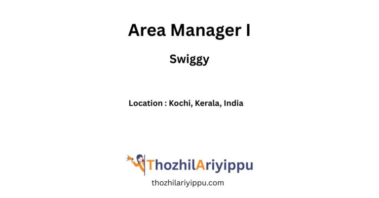 area manager i
