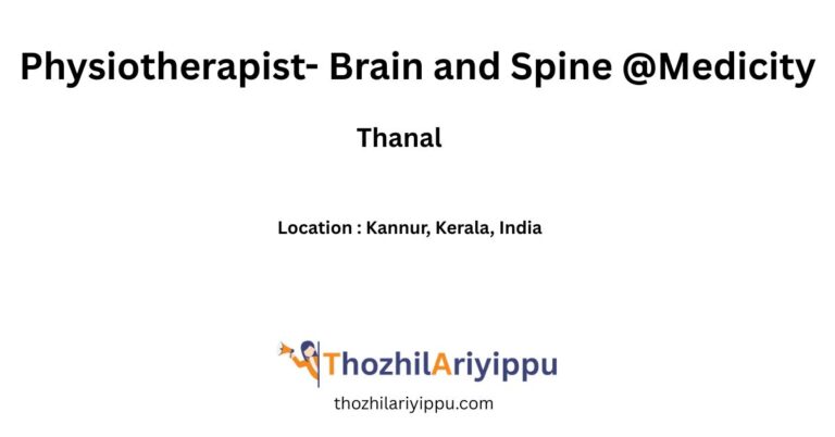 physiotherapist brain and spine @medicity